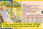 LIC New Jeevan Shanti Plan 858 Details